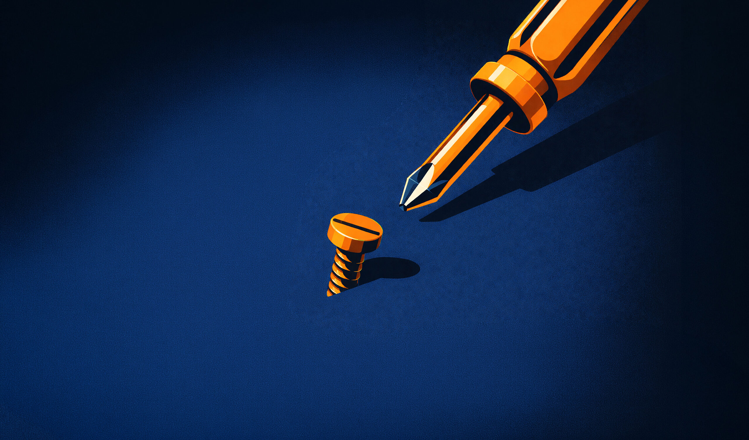 Almost right never works - screwdriver campaign image